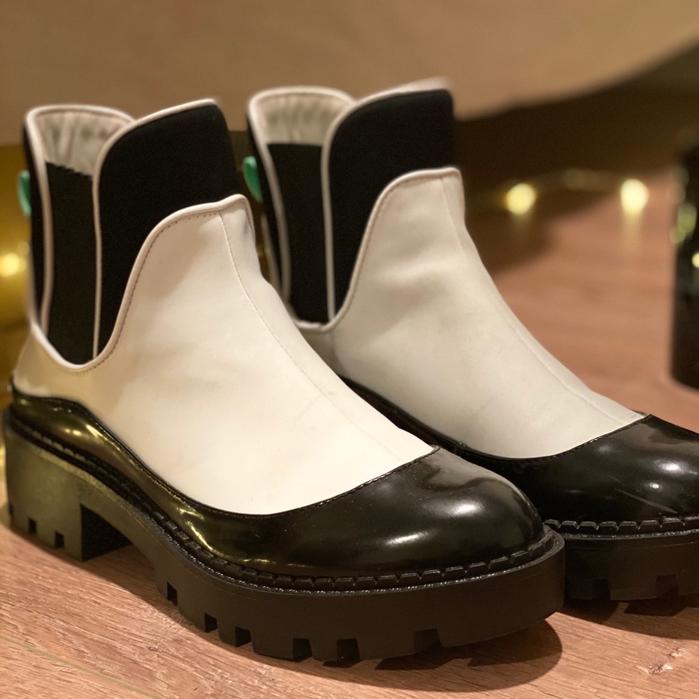 Chunky Zara boot